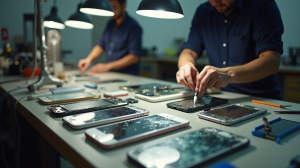 Réparer les iPhone avec des écrans sourcés auprès du bon fournisseur